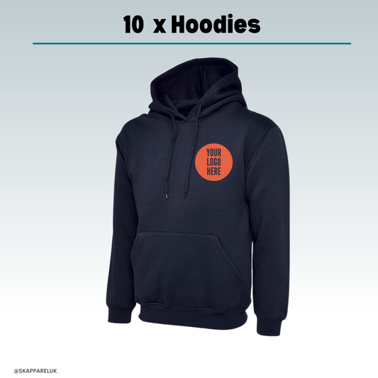 10 x Pullover Hoodies