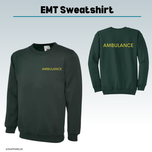 EMT Sweatshirt - Choose your text