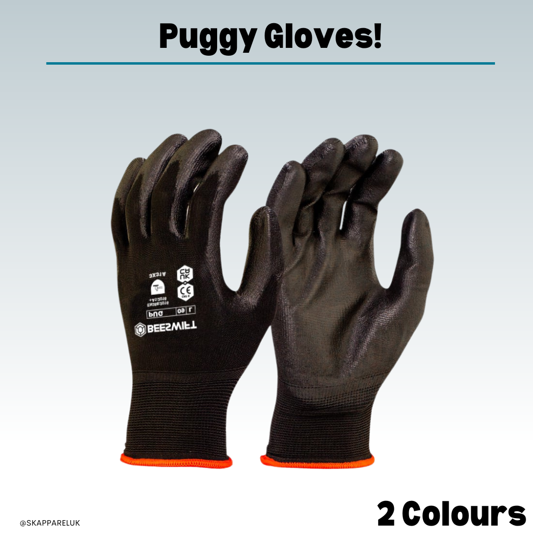 Puggy Gloves - PU Palm Coated